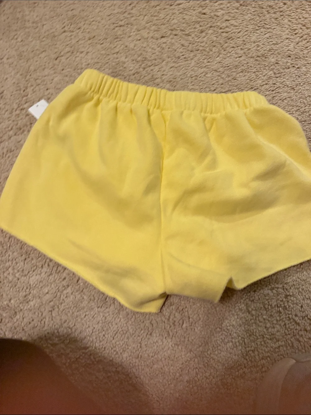 GAP Kids Yellow Elastic Waist Shorts